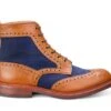 Kelmscott Country Boot - Tan/Navy Two Tone