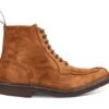 Lawrence Apron Front Derby Boot - Cubana Suede