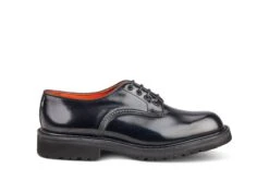 Linda Derby Tramper Shoe - Black Bookbinder