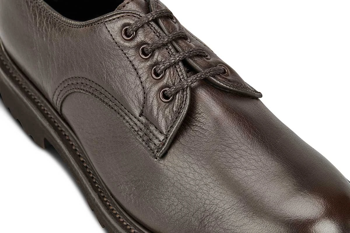 Linda Derby Tramper Shoe - Olivvia Deerskin - Brown 2 Linda Derby Tramper Shoe - Olivvia Deerskin - Brown - Image 2