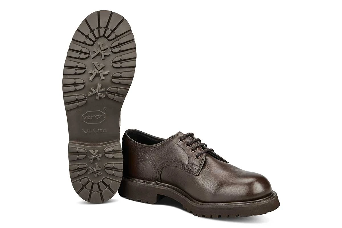 Linda Derby Tramper Shoe - Olivvia Deerskin - Brown 5 Linda Derby Tramper Shoe - Olivvia Deerskin - Brown - Image 5