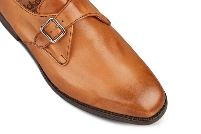 Mayfair Single Buckle Monk Shoe - 1001 Burnished 2 Mayfair Single Buckle Monk Shoe - 1001 Burnished - Image 2