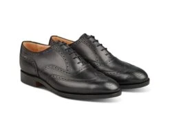 Norfolk Brogue Oxford City Shoe - Black -Selected Footwear Stores norfolk brogue oxford city shoe black 533387