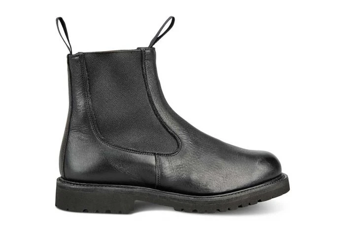 Paula Chelsea Boot - Olivvia Deerskin - Black 1 Paula Chelsea Boot - Olivvia Deerskin - Black