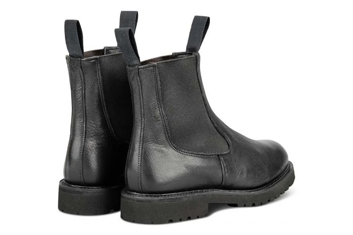 Paula Chelsea Boot - Olivvia Deerskin - Black 4 Paula Chelsea Boot - Olivvia Deerskin - Black - Image 4