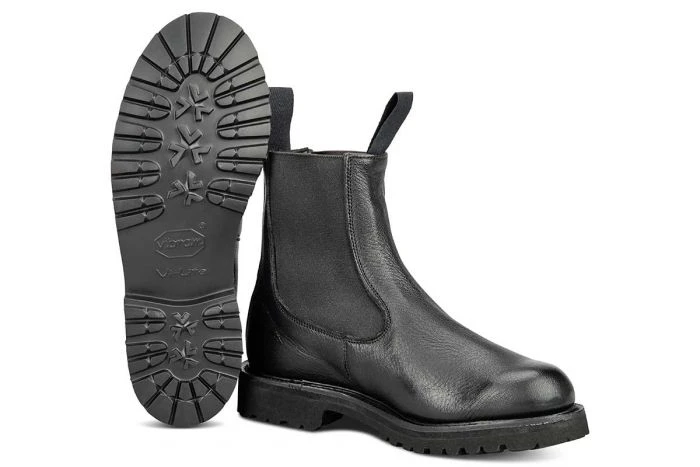 Paula Chelsea Boot - Olivvia Deerskin - Black 5 Paula Chelsea Boot - Olivvia Deerskin - Black - Image 5