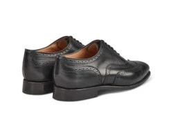 Piccadilly Brogue Oxford City Shoe - Black -Selected Footwear Stores piccadilly brogue oxford city shoe black 130387
