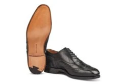 Piccadilly Brogue Oxford City Shoe - Black -Selected Footwear Stores piccadilly brogue oxford city shoe black 998598
