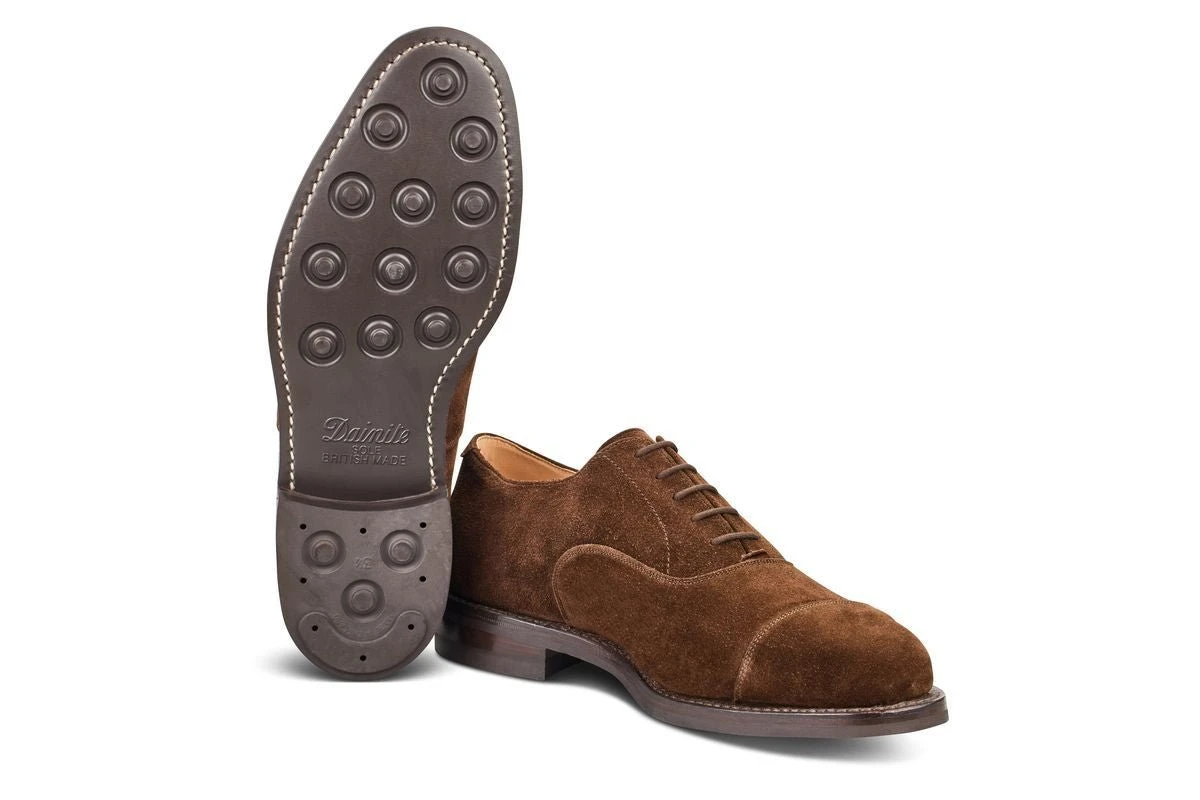 Regent Plain Toecap Oxford City Shoe - Chocolate Repello 5 Regent Plain Toecap Oxford City Shoe - Chocolate Repello - Image 5