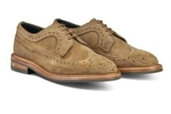 Richard Longwing Brogue - Peanut Reverse Suede 7 Richard Longwing Brogue - Peanut Reverse Suede -Selected Footwear Stores richard longwing brogue peanut reverse suede 892836