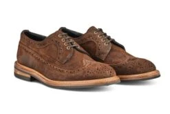 Richard Longwing Brogue - Ridge Reverse Suede -Selected Footwear Stores richard longwing brogue ridge reverse suede 202462