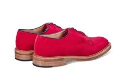 Robert Derby Shoe - Bright Red Castorino Suede 8 Robert Derby Shoe - Bright Red Castorino Suede -Selected Footwear Stores robert derby shoe bright red castorino suede 179312
