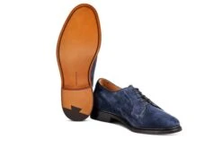 Robert Derby Shoe - Denim Suede 9 Robert Derby Shoe - Denim Suede -Selected Footwear Stores robert derby shoe denim suede 578003