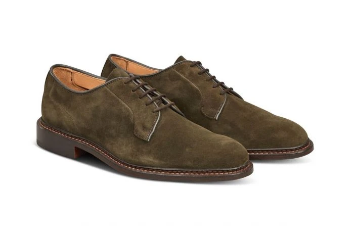 Robert Derby Shoe - Earth Suede 3 Robert Derby Shoe - Earth Suede - Image 3