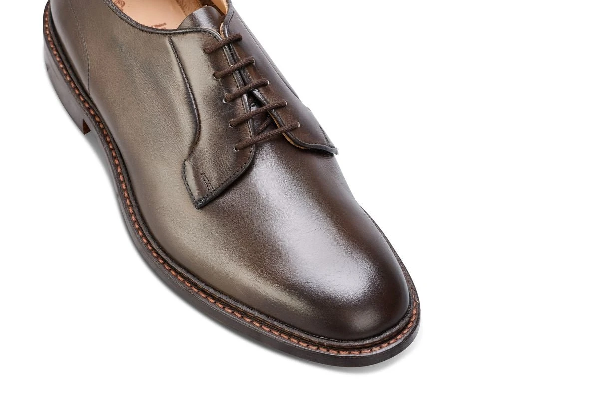 Robert Derby Shoe - Espresso Burnished 2 Robert Derby Shoe - Espresso Burnished - Image 2