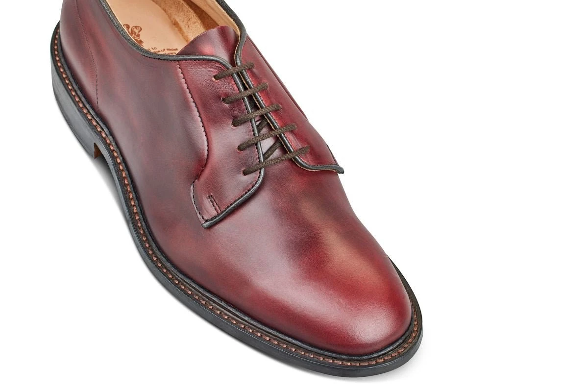 Robert Derby Shoe - Lightweight - Burgundy Cutter 2 Robert Derby Shoe - Lightweight - Burgundy Cutter - Image 2