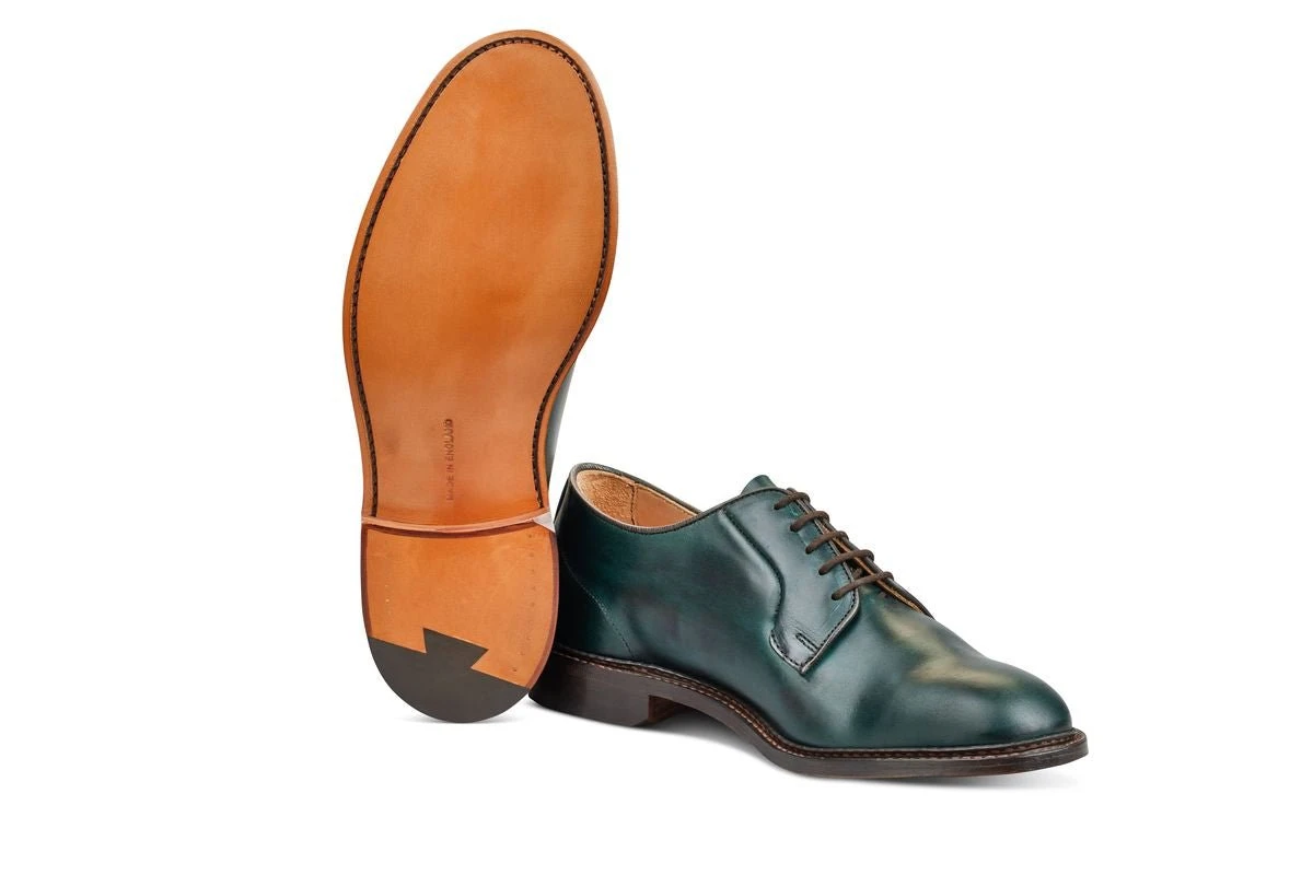 Robert Derby Shoe - Lightweight - Green Cutter 5 Robert Derby Shoe - Lightweight - Green Cutter - Image 5