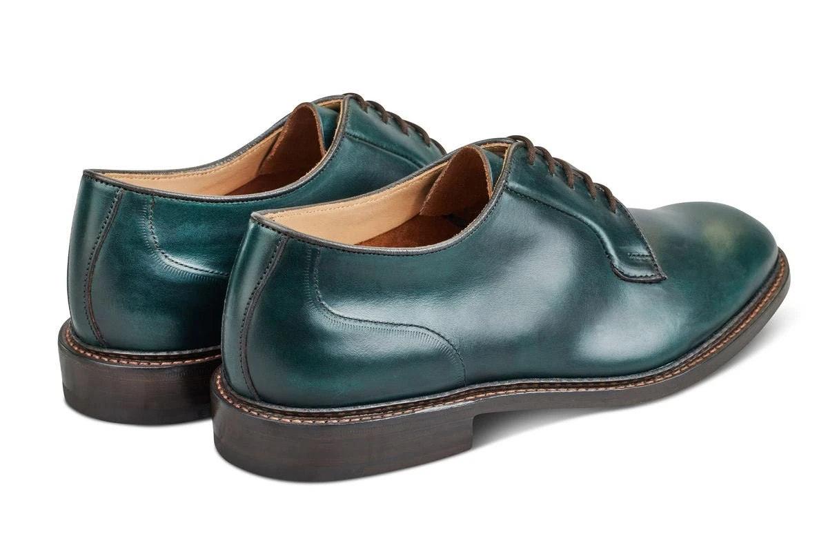 Robert Derby Shoe - Lightweight - Green Cutter 4 Robert Derby Shoe - Lightweight - Green Cutter - Image 4
