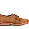 Robert Derby Shoe - Peanut Reverse Suede