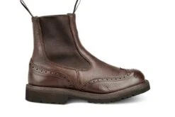 Silvia Country Dealer Boot - Olivvia Deerskin - Brown