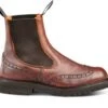 Silvia Country Dealer Boot - Olivvia Deerskin - Chestnut Burnished