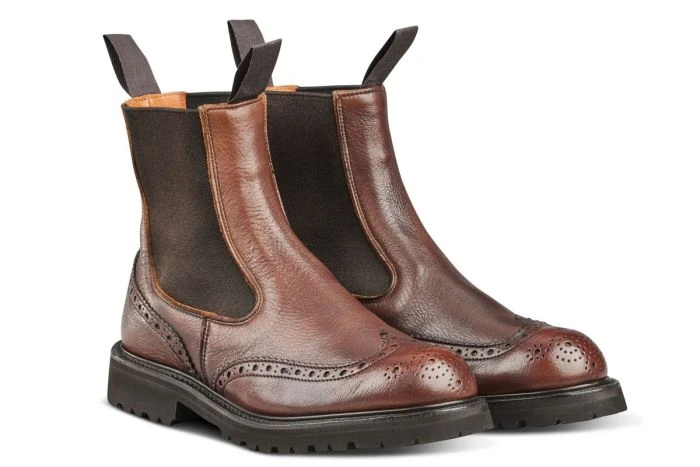 Silvia Country Dealer Boot - Olivvia Deerskin - Chestnut Burnished 3 Silvia Country Dealer Boot - Olivvia Deerskin - Chestnut Burnished - Image 3