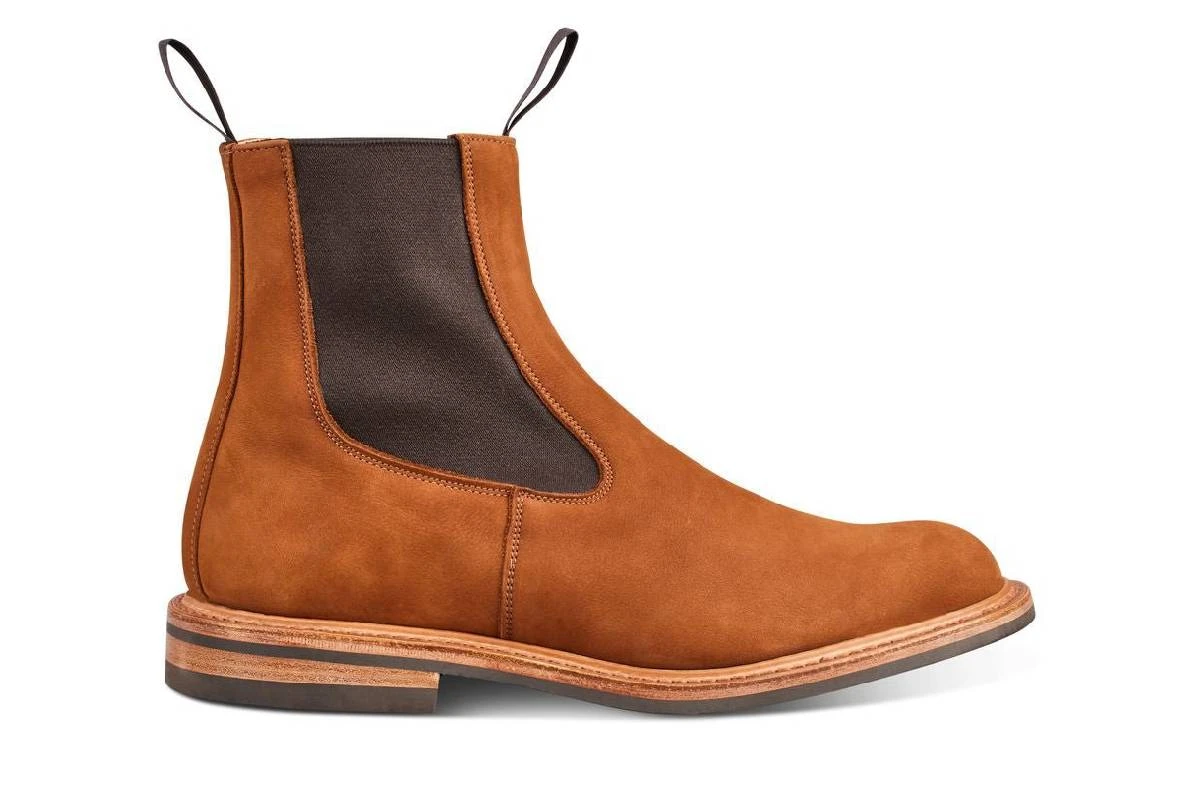 Stephen Chelsea Boot - Whisky Hydro Nubuck 1 Stephen Chelsea Boot - Whisky Hydro Nubuck