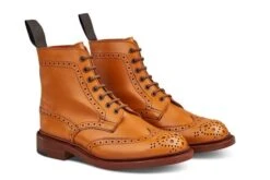 Stephy Brogue Boot - ACORN ANTIQUE -Selected Footwear Stores stephy brogue boot acorn antique 102831