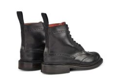 Stephy Brogue Boot - Black 9 Stephy Brogue Boot - Black -Selected Footwear Stores stephy brogue boot black 600526