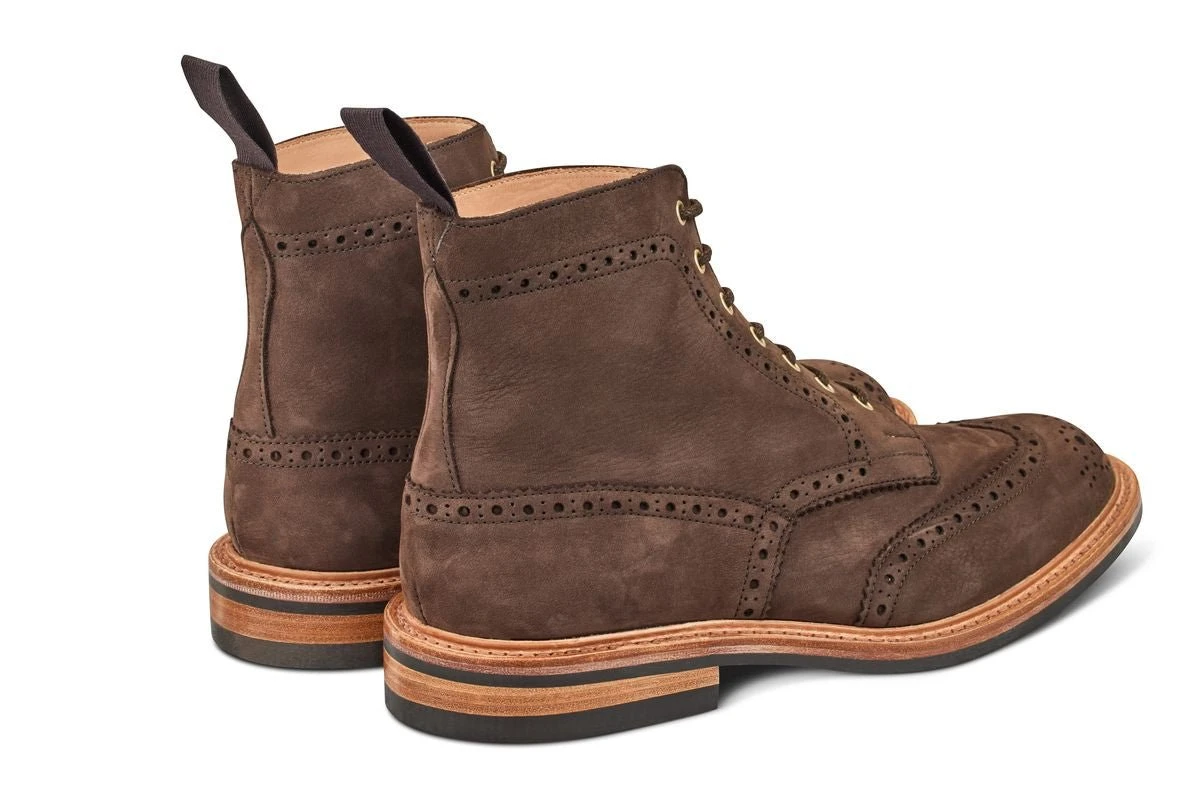 Stow Country Boot - Brown Hydro Nubuck 4 Stow Country Boot - Brown Hydro Nubuck - Image 4
