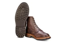 Stow Country Boot - Brown Scotch Grain 9 Stow Country Boot - Brown Scotch Grain -Selected Footwear Stores stow country boot brown scotch grain 816140