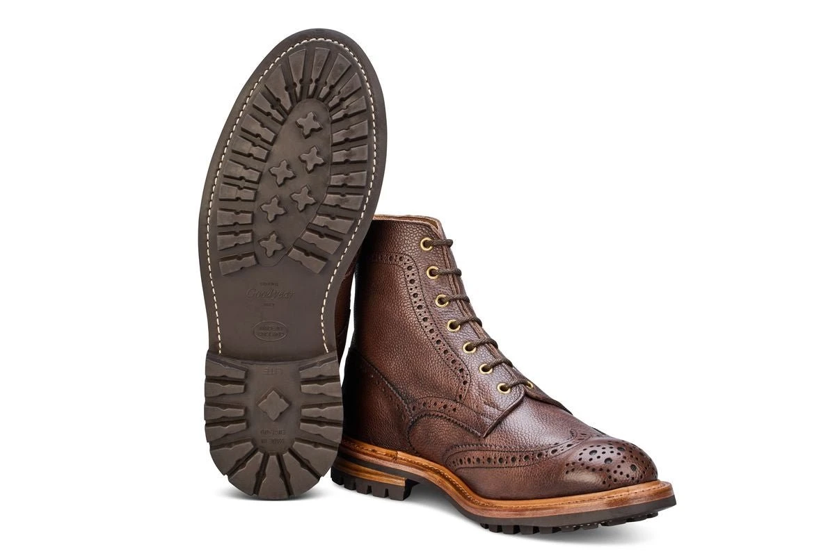 Stow Country Boot - Brown Scotch Grain 5 Stow Country Boot - Brown Scotch Grain - Image 5