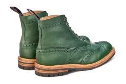Stow Country Boot - Green Scotch Grain -Selected Footwear Stores stow country boot green scotch grain 650775
