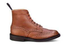 Stow Country Boot - Sienna Scotch Grain