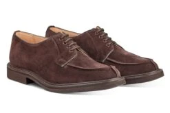 Stuart Apron Front Derby Shoe - Coffee Suede 7 Stuart Apron Front Derby Shoe - Coffee Suede -Selected Footwear Stores stuart apron front derby shoe coffee suede 356484