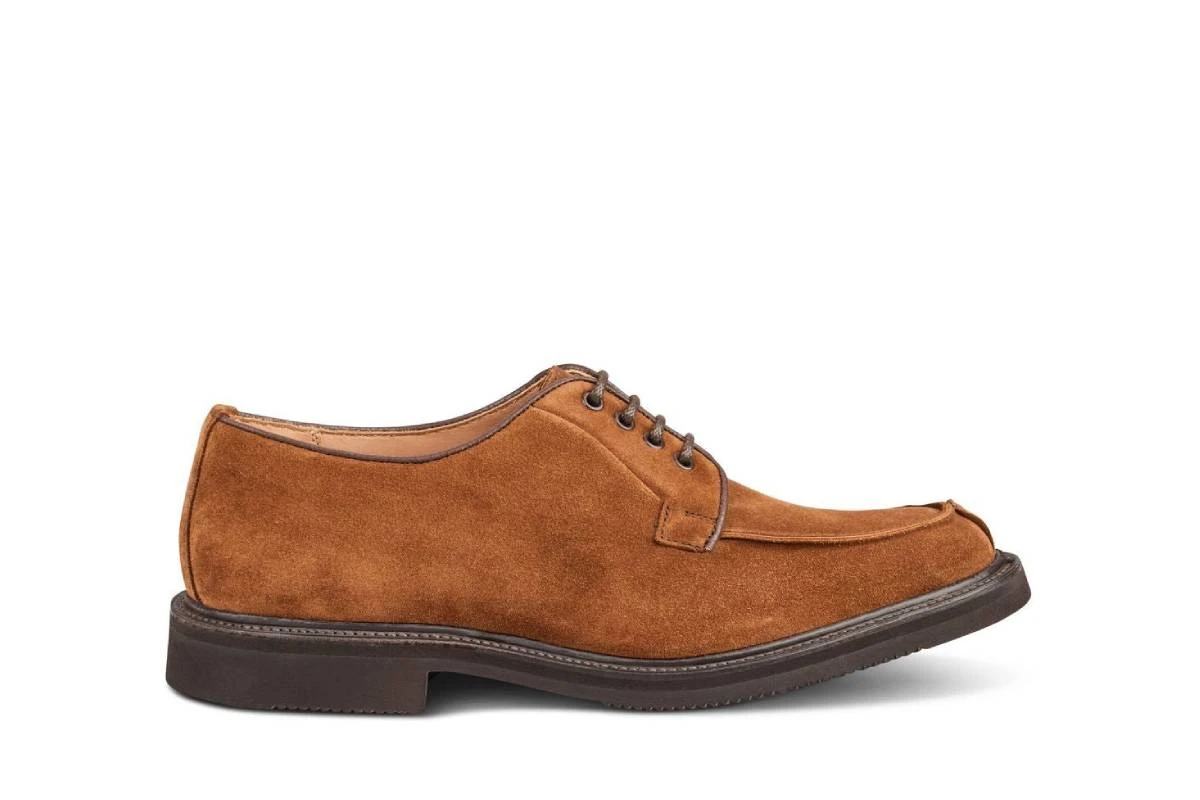 Stuart Apron Front Derby Shoe - Cubana Suede 1 Stuart Apron Front Derby Shoe - Cubana Suede