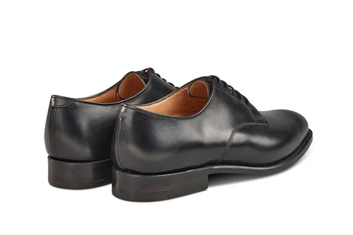 Wiltshire Plain Derby City Shoe - Black 4 Wiltshire Plain Derby City Shoe - Black - Image 4