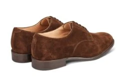 Wiltshire Plain Derby City Shoe - Chocolate Repello Suede -Selected Footwear Stores wiltshire plain derby city shoe chocolate repello suede 927307