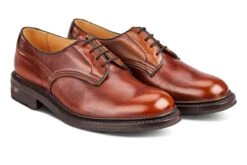 Woodstock Plain Derby Country Shoe - Caramel Kudu -Selected Footwear Stores woodstock plain derby country shoe caramel kudu 762466