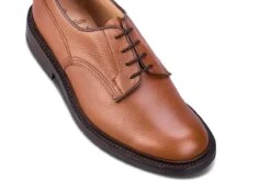 Selected Footwear Stores -Selected Footwear Stores woodstock plain derby country shoe sienna scotch grain 359101