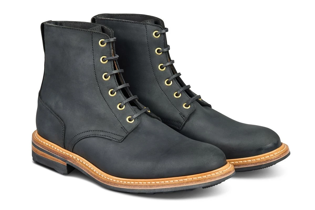 Wychwood Logger Boot - Black Horween Chamois (Tricker's Exclusive) 3 Wychwood Logger Boot - Black Horween Chamois (Tricker's Exclusive) - Image 3