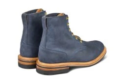 Wychwood Logger Boot - Navy Horween Chamois (Tricker's Exclusive) -Selected Footwear Stores wychwood logger boot navy horween chamois 140463